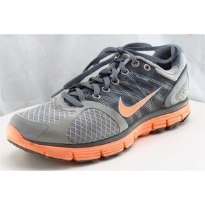 Nike Women Size 7 M Shoes Gray‎ Running Synthetic Lunarglide 2